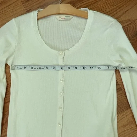Odd Molly Long Sleeve Top-White-Sz 1 NWOT - Picture 7 of 8